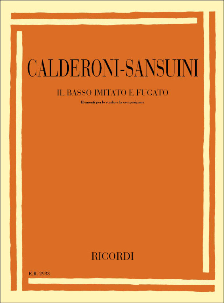 Il Basso Imitato E Fugato